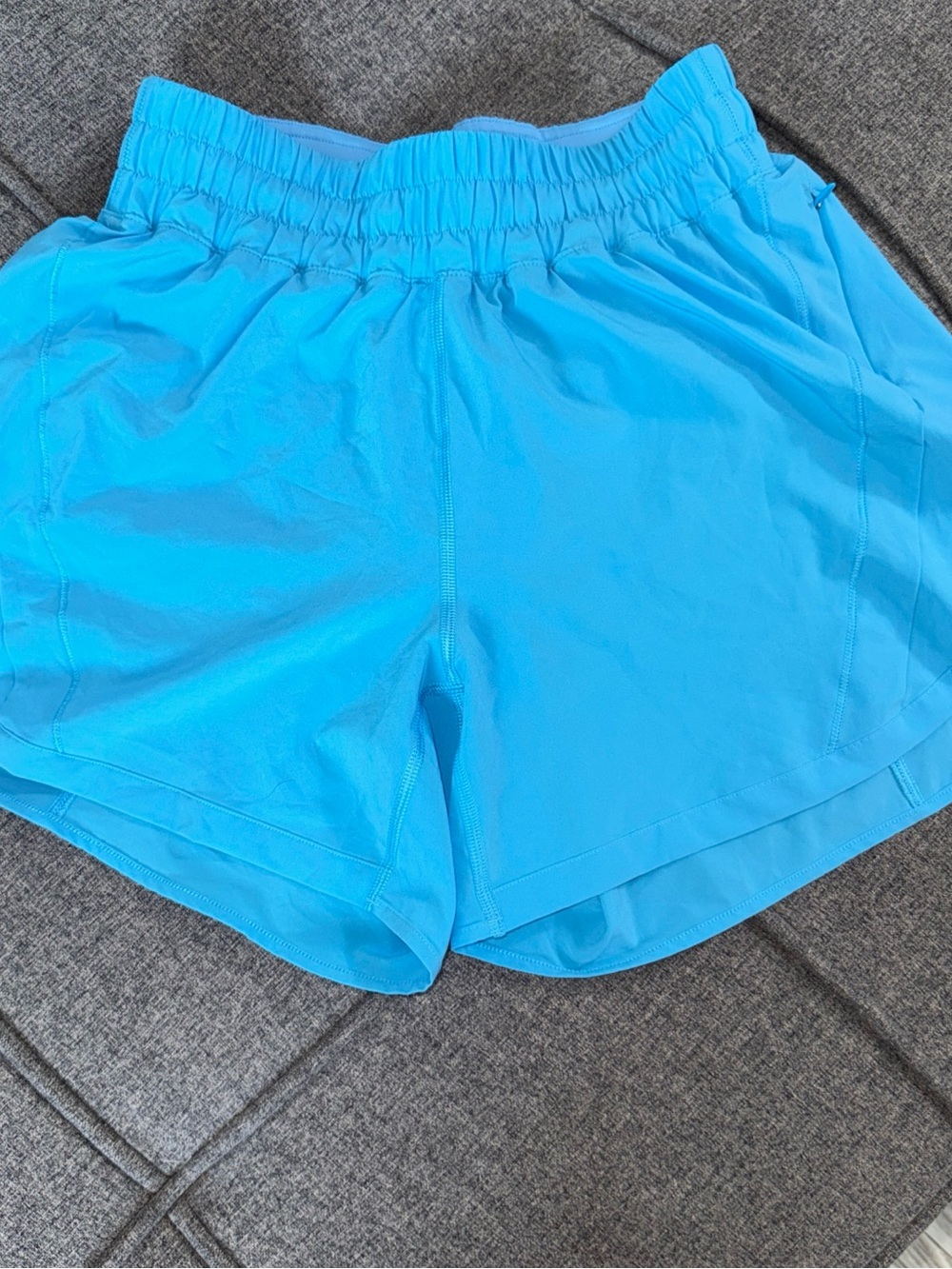 Lululemon Hotty Hot High-Rise Lined Short 4" Electric Turquoise  Size 6